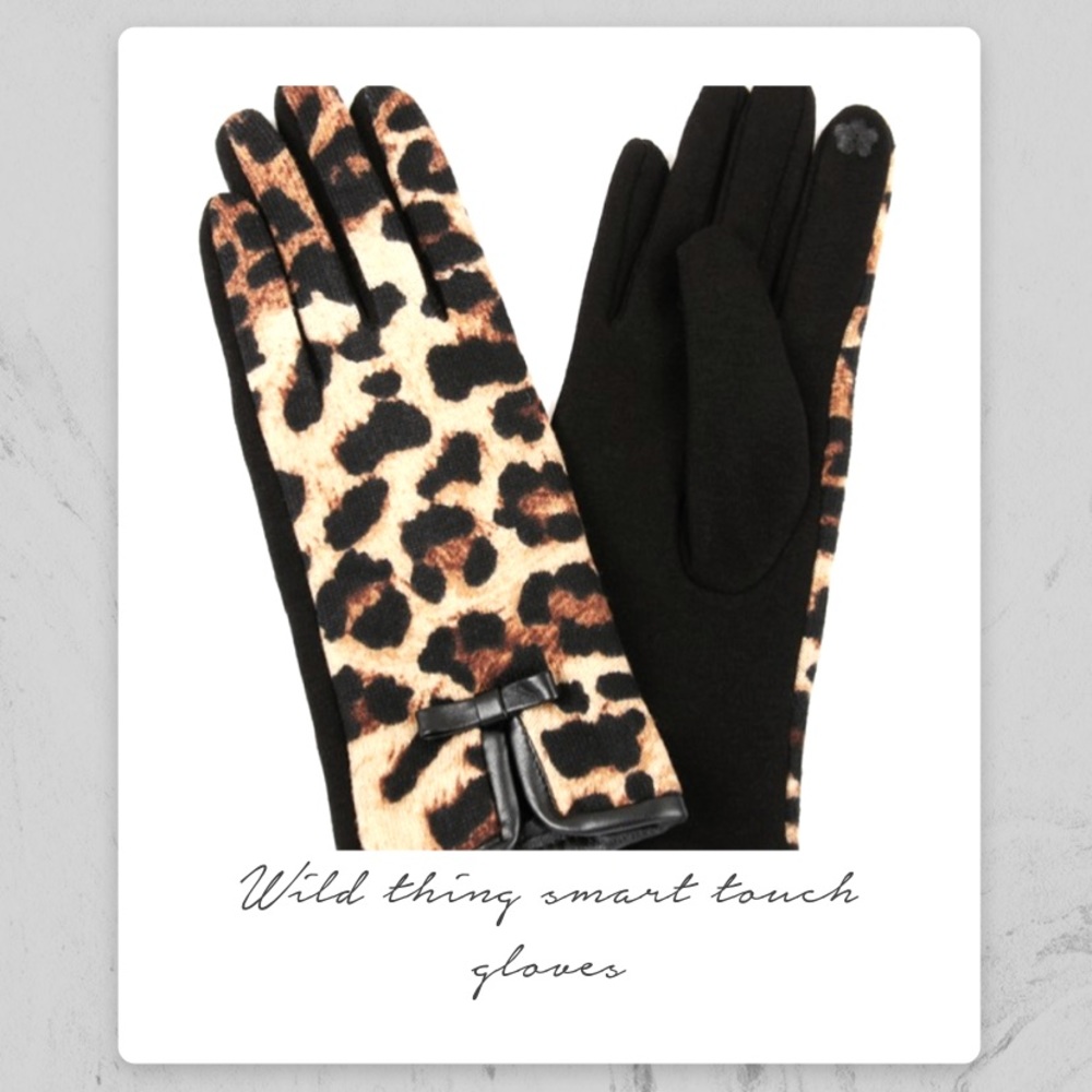 Wild thing smart touch gloves